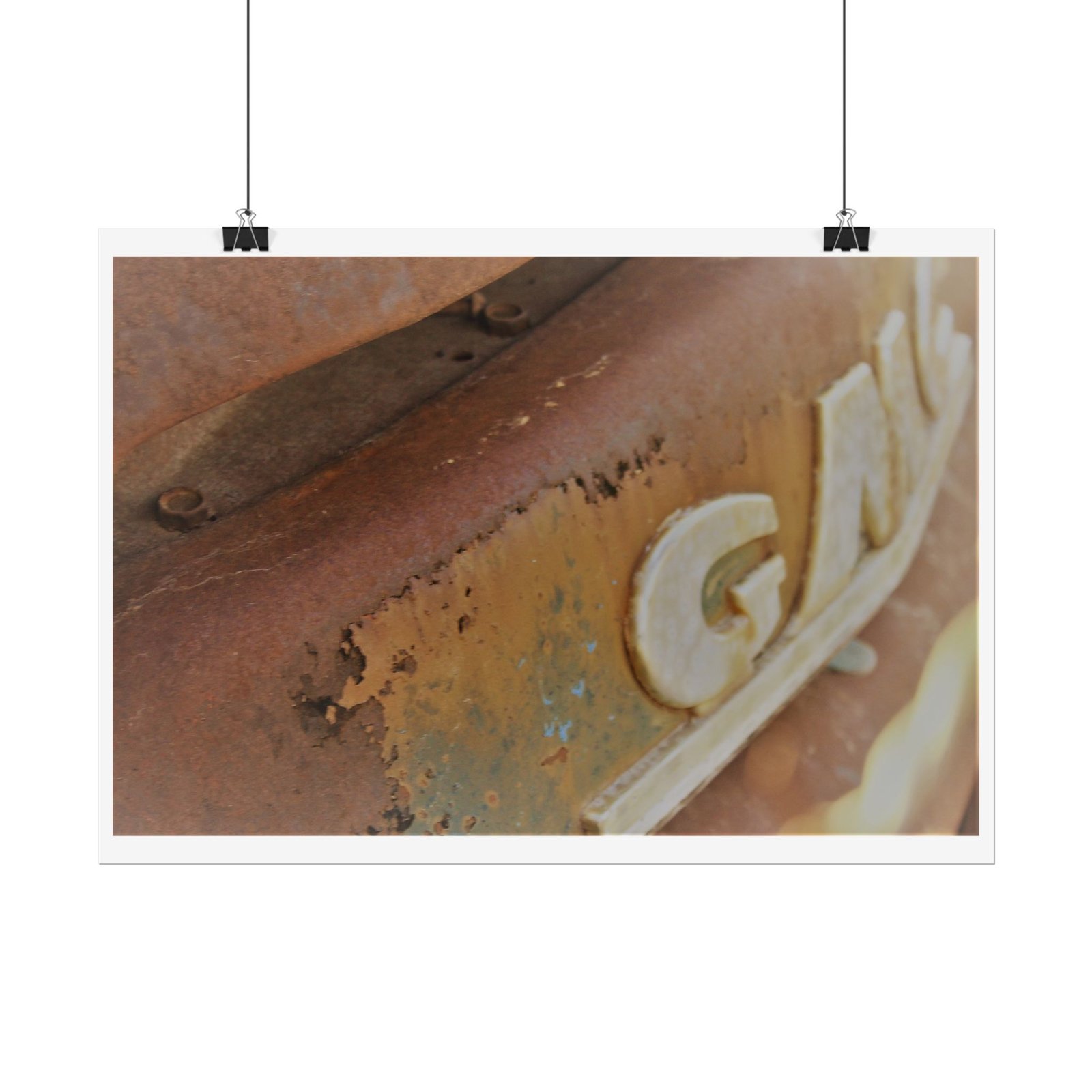 gmc emblem poster gmc emblem poster