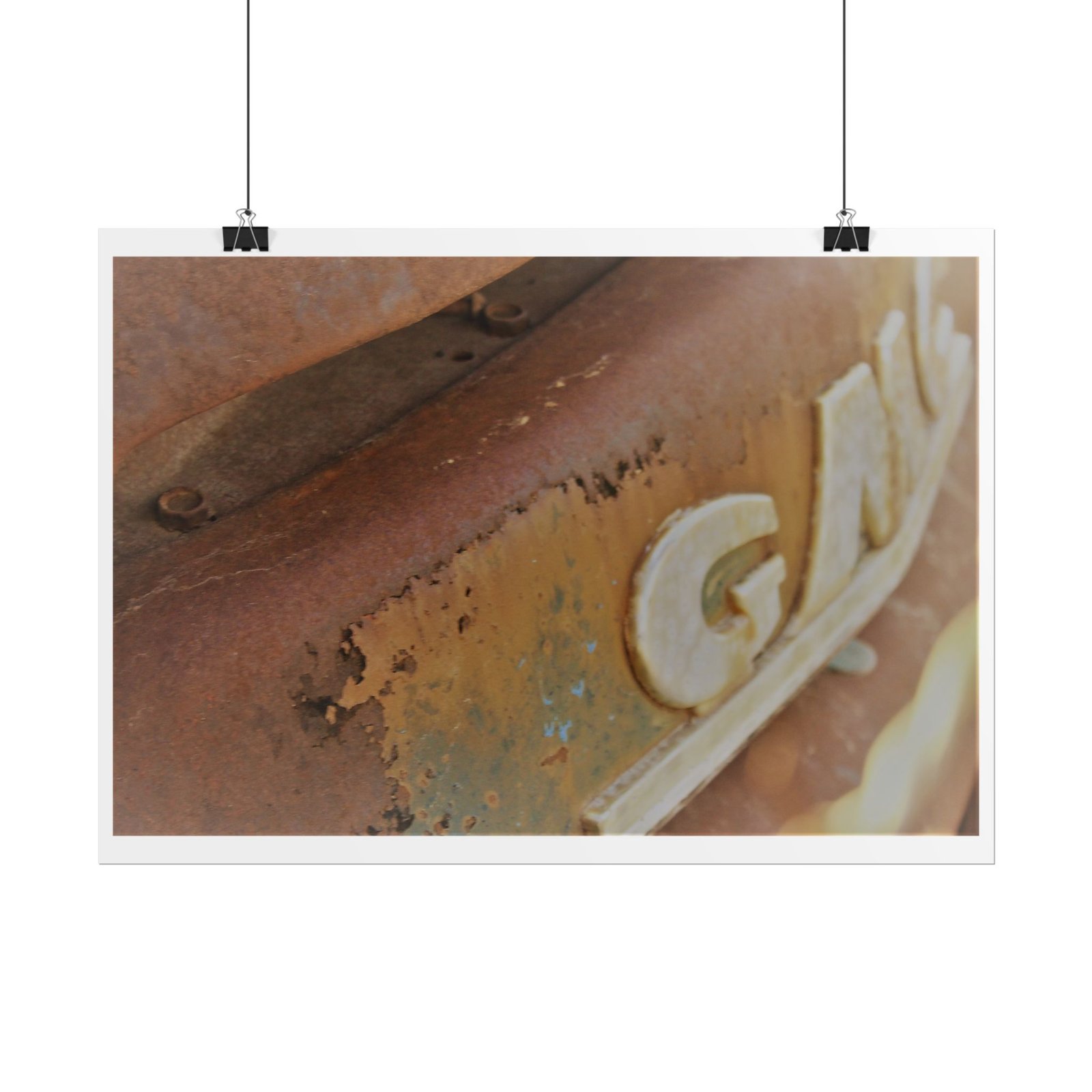 gmc emblem poster gmc emblem poster