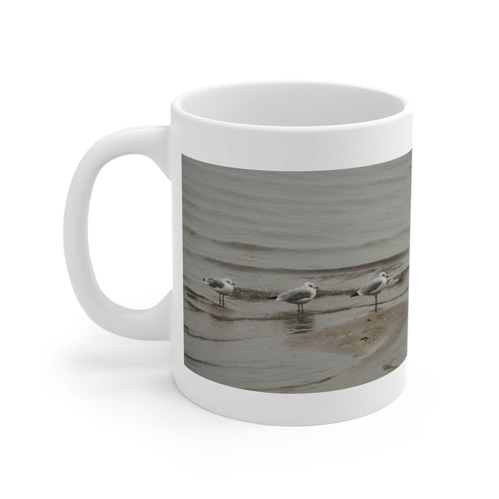seagulls shore mug seagulls shore mug