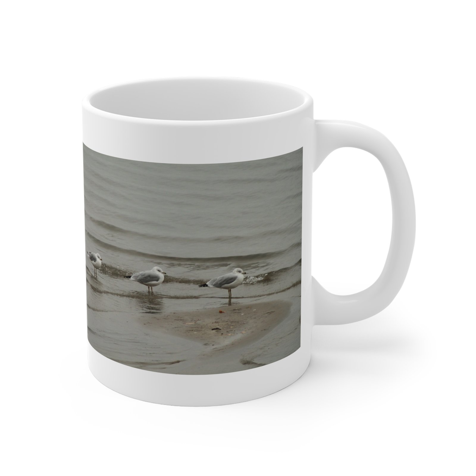 seagulls shore mug seagulls shore mug