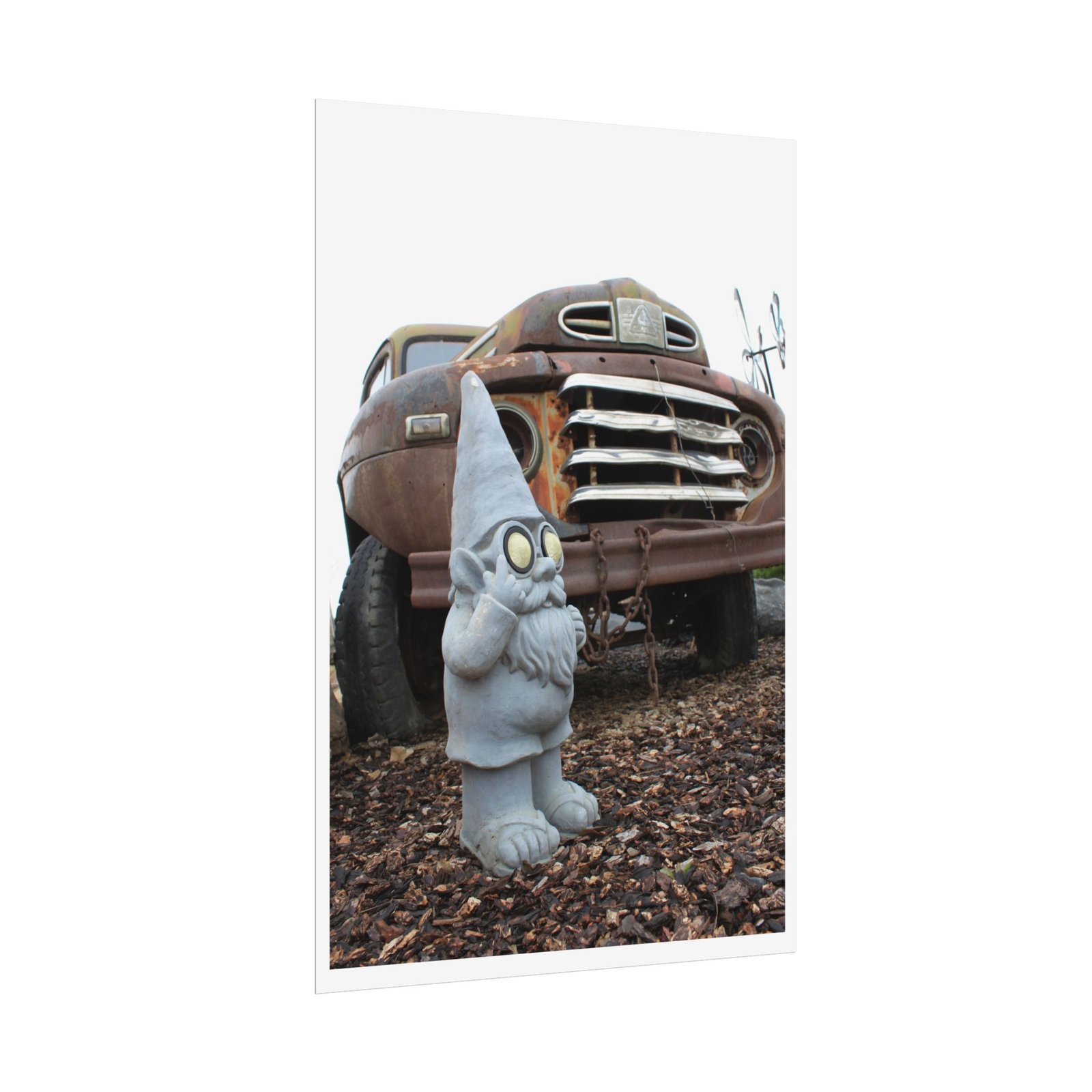 gnome & rusty poster gnome & rusty poster