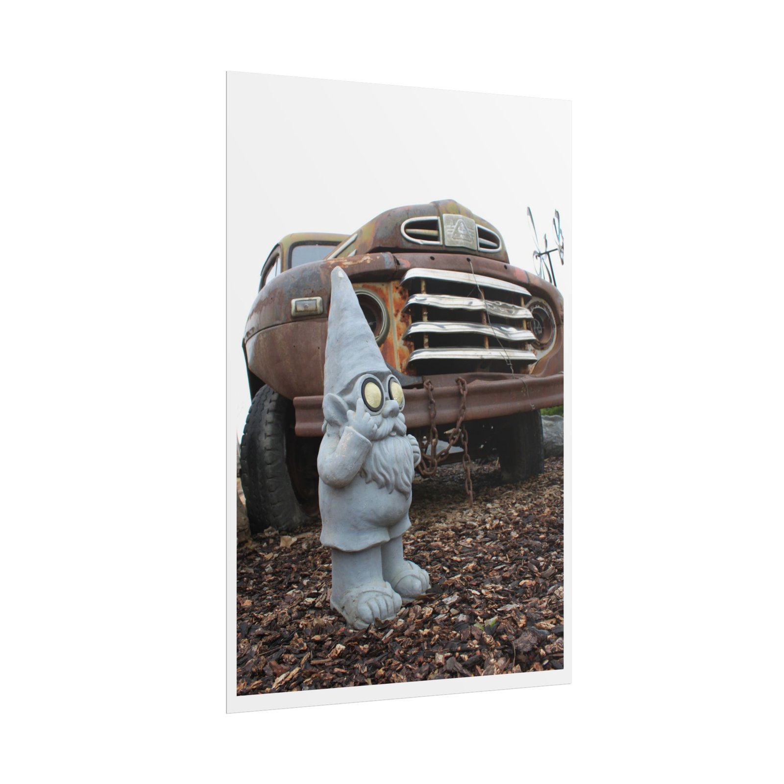 gnome & rusty poster gnome & rusty poster