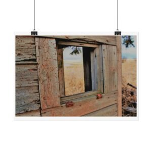 wood grain poster
